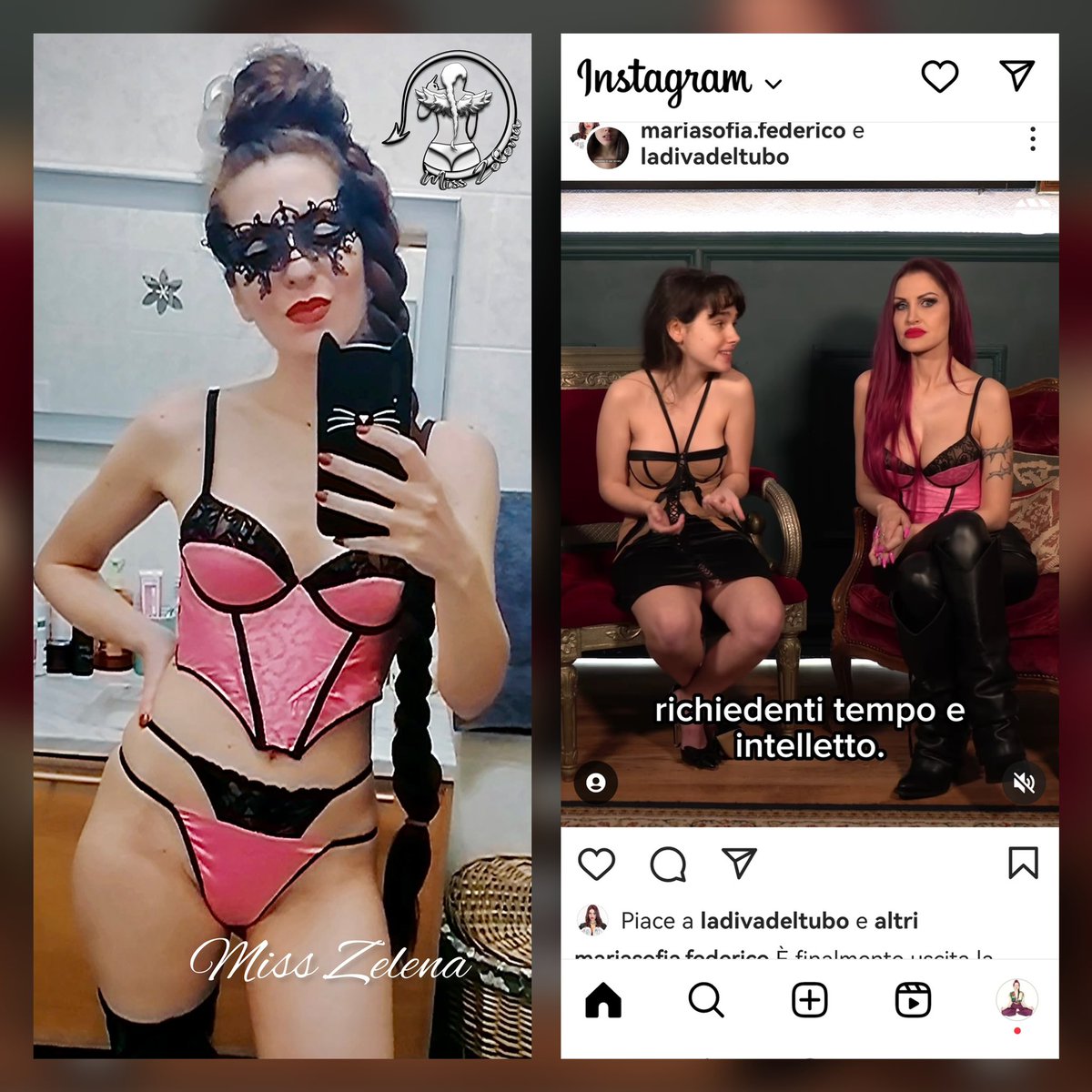 zelena_miss's tweet photo. Non mi ero resa conto di aver acquistato lo stesso completino della Mitica Insuperabile Dea @LaDivaDelTubo !
L'unica che merita tutta la mia devozione e rispetto! Grazie Alisha sempre! 😈
.
@LaDivaDelTubo https://t.co/otWlOEkVR1