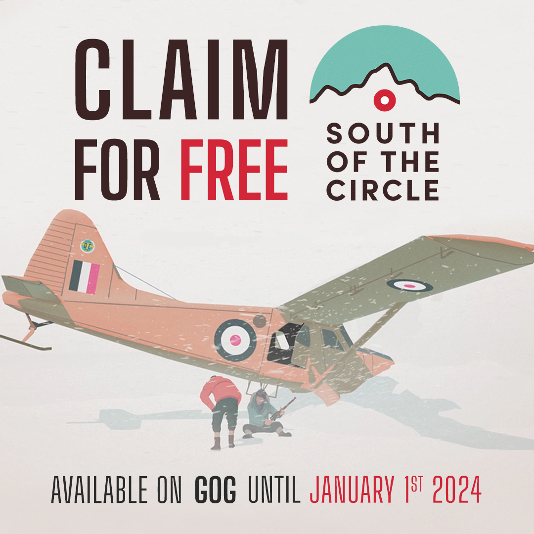 In the spirit of giving, grab #SouthOfTheCircle during <a href="/GOGcom/">GOG.COM</a>'s Winter Sale Giveaway within the next 72h!

❄️ bit.ly/3vdGvML
