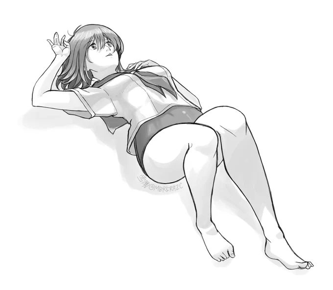 #2023年自分が選ぶ今年の4枚 #今年描いた絵を晒そう  師走なので似たようなハッシュタグで今年の4枚的なものは出しているんだけど 2023年、自分への課題の一つだった「視線外し」でそれなりに描けたと思う4枚をペタリとな