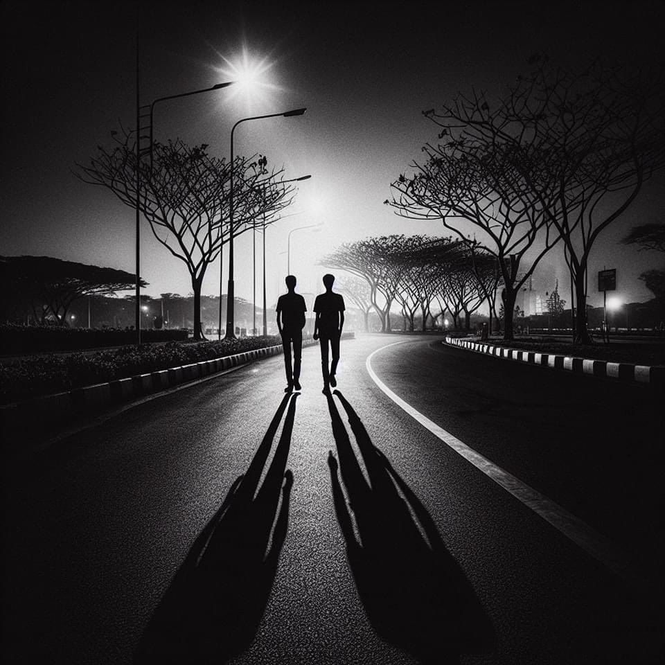 दुई घर थाम्ने थाम आज बालकुमारीमा
ढले,

उड्ने सपना भुइँमा नै सिमित भए,
बुवाआमाका सपना सपनामै सिमित भए,

यी दृश्य झुठो भैई दिए नि हुने,
देशमै रोजगार सिर्जना भैई दिए नि हुने 🙂