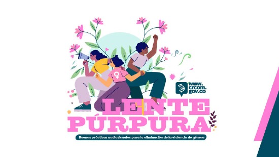 CRCCol's tweet photo. En cumplimiento del compromiso adquirido por CRC en las mesas técnicas para la definición del CONPES 4080, publicamos el #LentePúrpura que permite avanzar en nuestro trabajo en pro del pluralismo y la diversidad en el ámbito de los contenidos audiovisuales https://t.co/KDwhVAlp6v https://t.co/wQD0IKwCpS