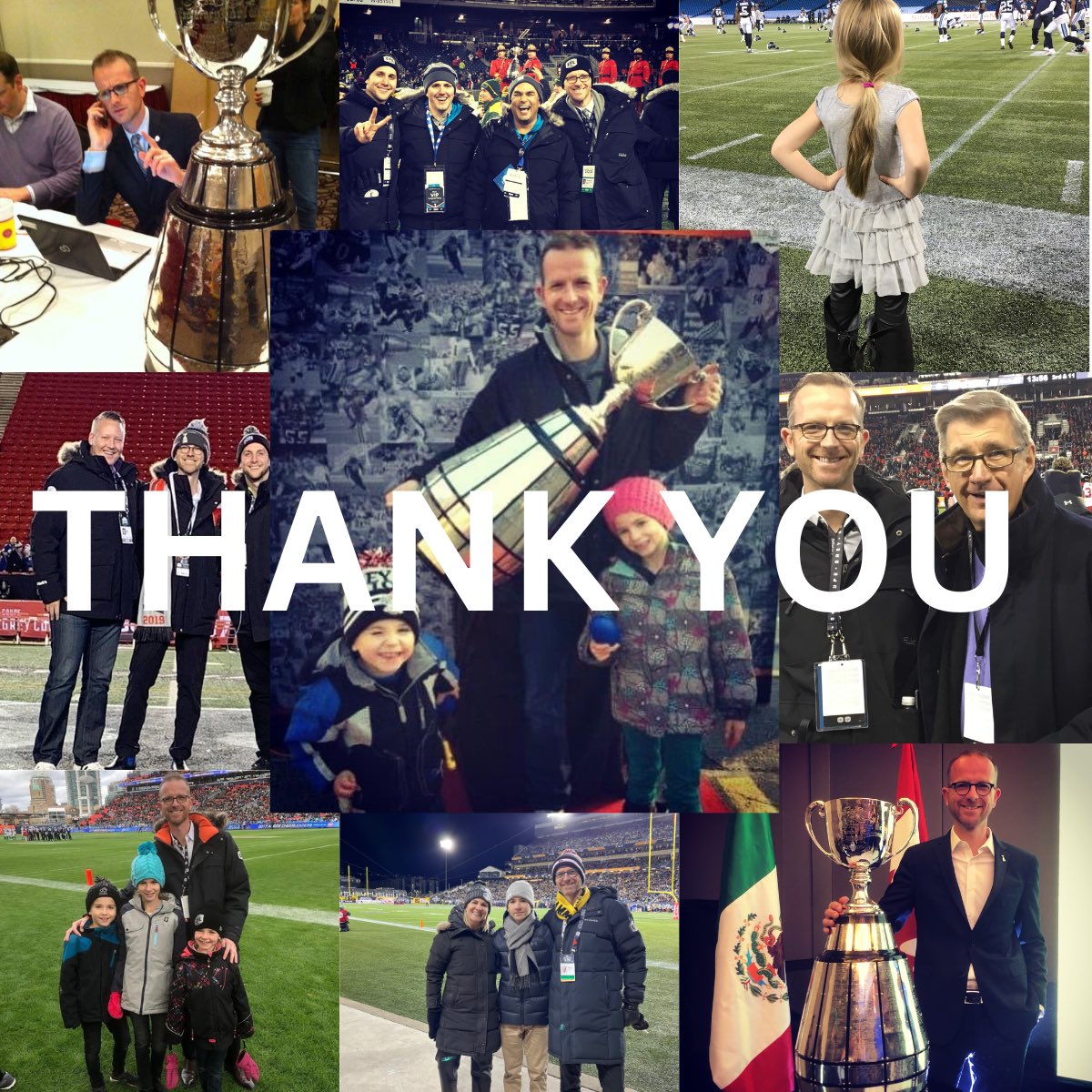 2023 marks the end of an era for me <a href="/CFL/">CFL</a>. Thirteen Grey Cups, three Commissioners, and hundreds of talented colleagues and friends from across the league. Forever grateful for everything and to everyone. Forever a Fan - Let ’em Know! Happy New Year.