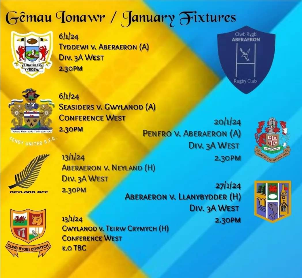 Aberaeron RFC tweet media