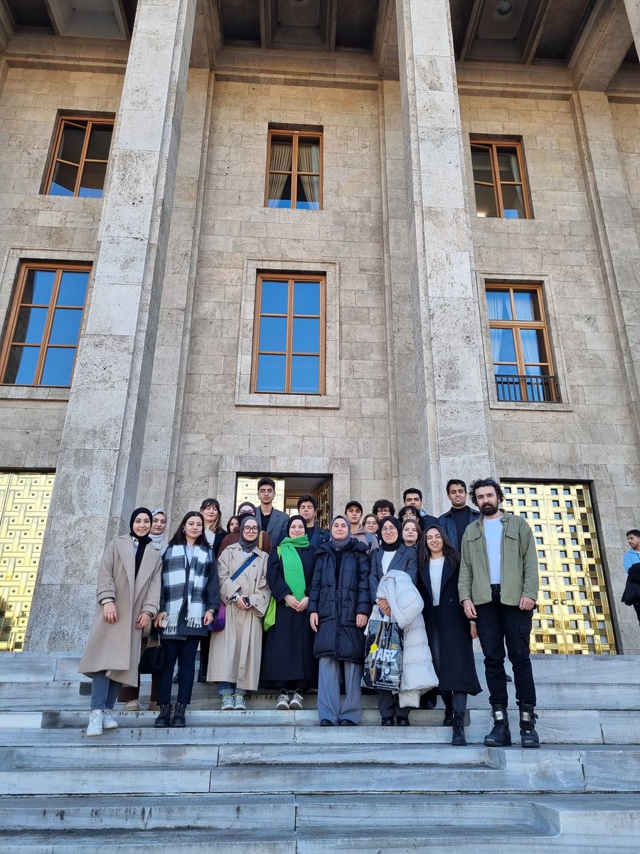 Bugün Aybü Liderlik Kulübü olarak Türkiye Büyük Millet Meclisini ziyaret ettik.