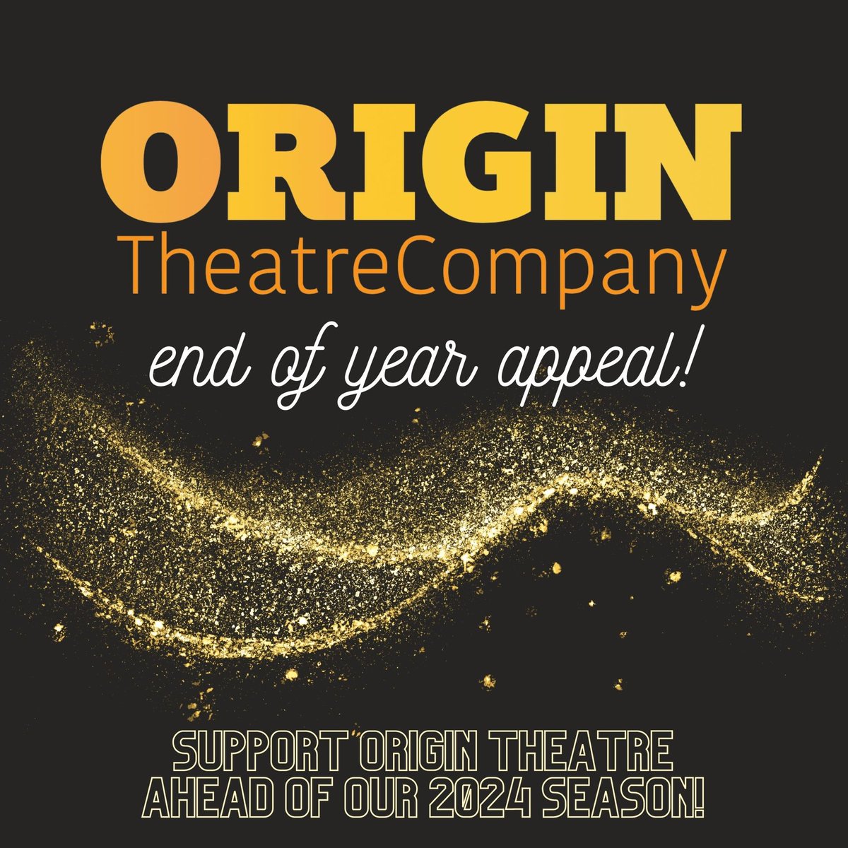 End Of Year Appeal ✨ 📌 Every donation helps us continue to provide a platform for Irish playwrights in NYC. Donate at origintheatre.org/support