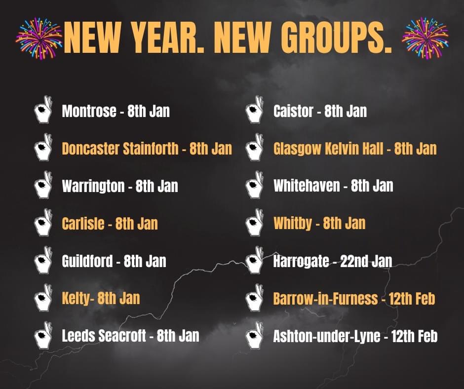 andysmanclubuk's tweet photo. 🆕 NEW YEAR NEW GROUPS 🆕

Here's what we have coming up over the first month and a half of 2024 ❤ https://t.co/Pk0DtjjHRb