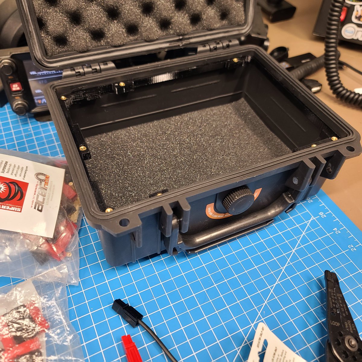kc9oza's tweet photo. Battery box project coming along. Video soon https://t.co/WS9PiUUSVR