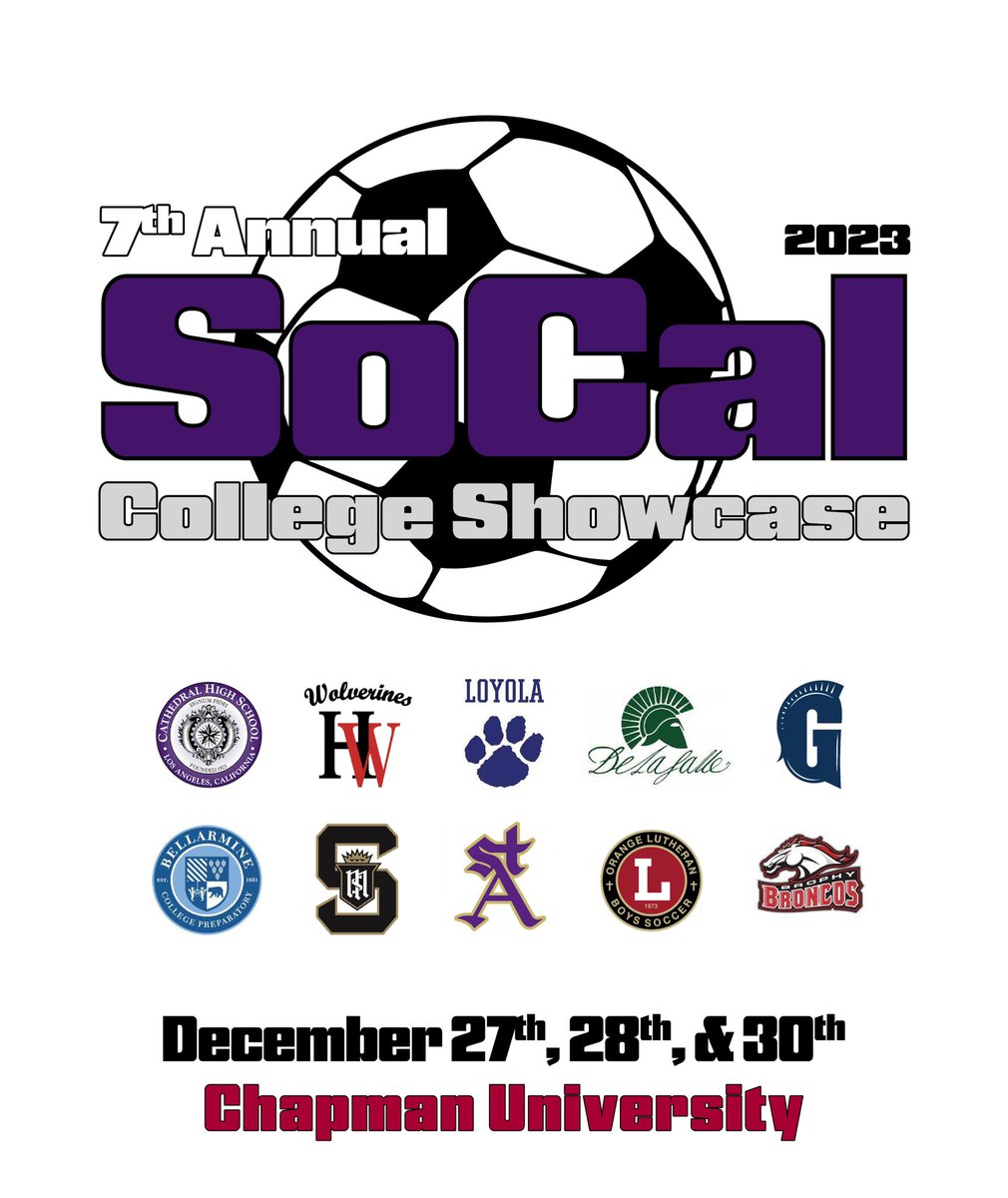 SoCal College Showcase

Rest Day!

Action will resume tomorrow, Saturday, December 30th.