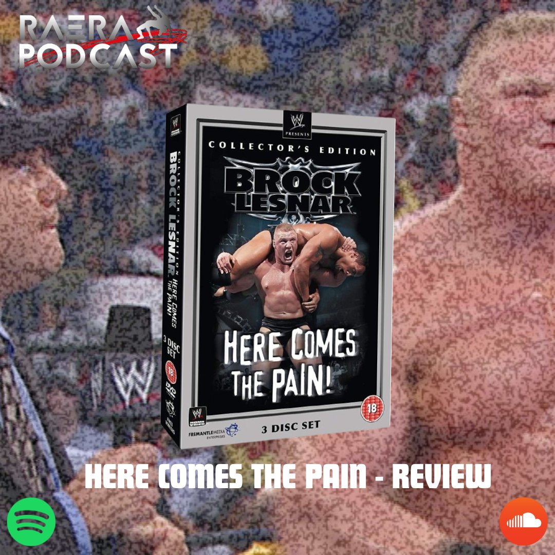 🚨NEW EPISODE🚨

Brock Lesnar: Here Comes the Pain DVD Review

Let's take a nice trip down memory lane and revisit all of Lesnar’s feuds from his first year in the WWE!

🎧 - soundcloud.com/raerapodcast/b…
📺- patreon.com/posts/bonus-ep…