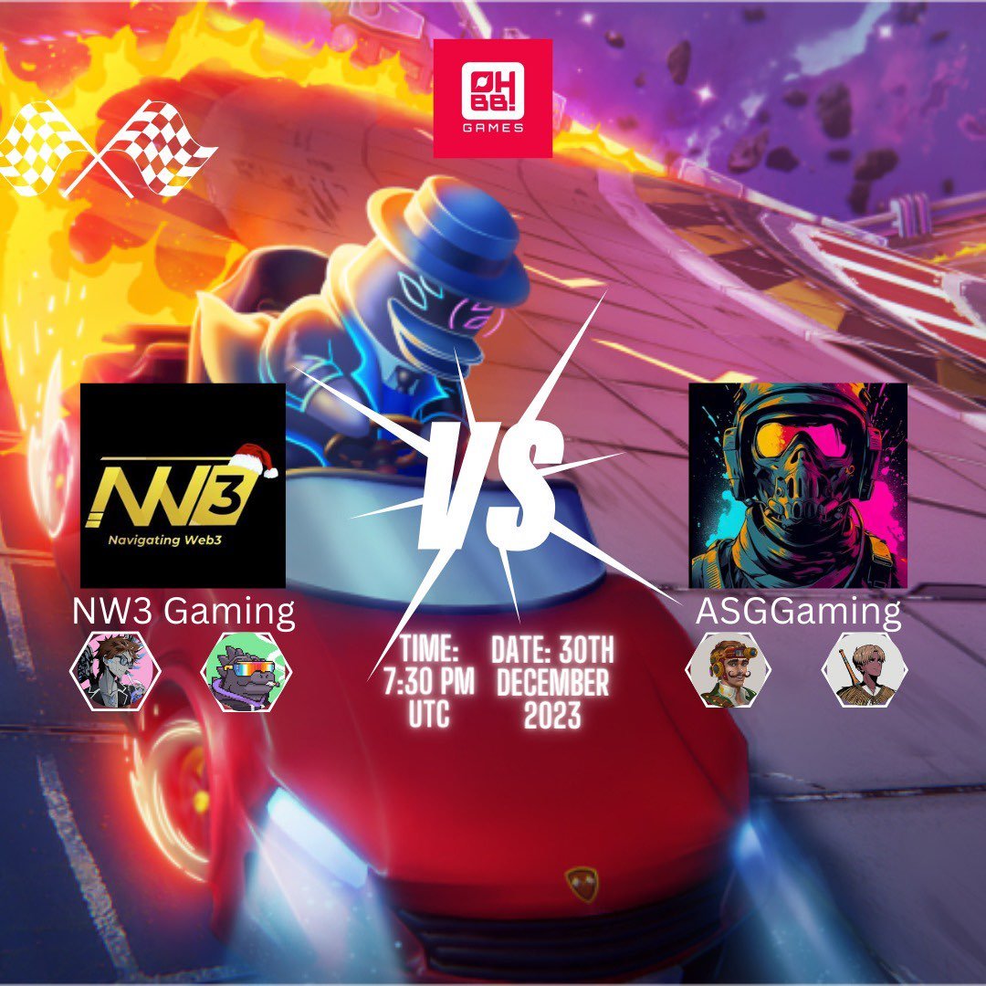 NW3Gaming's tweet photo. 𝐏𝐑𝐄𝐒𝐄𝐍𝐓𝐈𝐍𝐆 

In the atmosphere of Web3 gaming and collaboration.

We challenged  @ASGGAMING_  and will be having our first @OhBabyGames match up between two gaming communities;

Our representative gamers🎮 

- @Salem_alter
- @LawalAyomiEth 

Who do you think will win? https://t.co/TJbahXFcE2