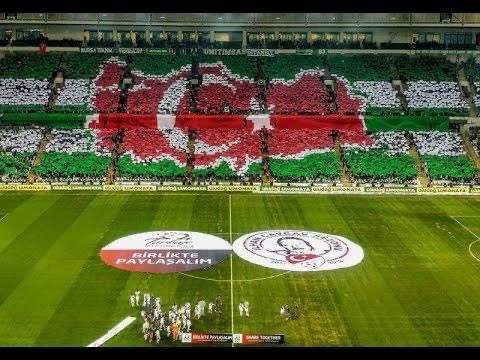 Bursaspor amedspor maçında istiklal marşını okumayanlara devlet bölücülüğü yapanlara tepkisini koyarken kimse yanında durmadı herkes bizi terörist ilan etti şimdi arabistan istiklal marşı okutmayınca  herkes bir olmuş demekki neymiş konu türklük değil Bursaspora olan düşmanlıkmış