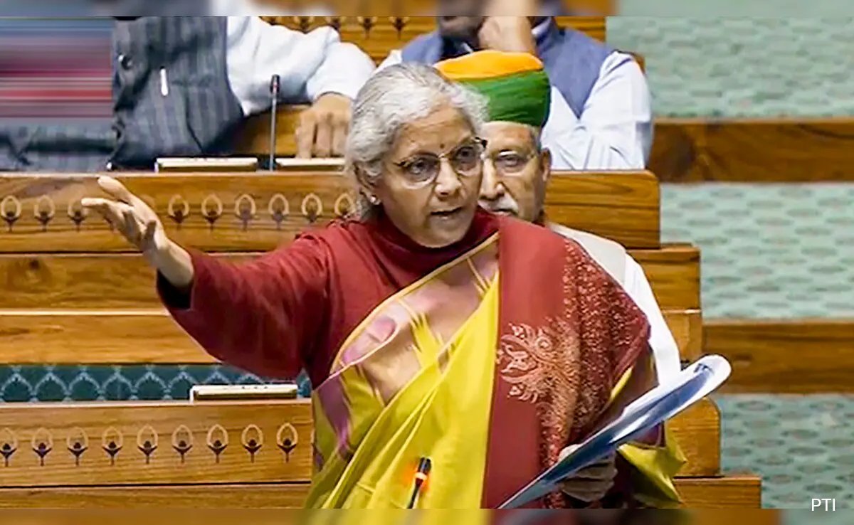 ndtv's tweet photo. "Financial Literacy Should Be Taught In Schools": Nirmala Sitharaman https://t.co/H5zBGweKzv https://t.co/ou0UYqvp1F