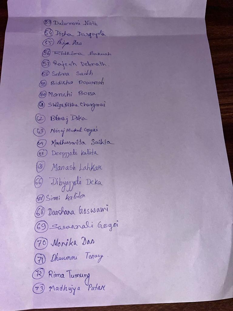 AnweshaSha63382's tweet photo. @himantabiswa 
@ranojpeguassam 
@CMOfficeAssam 
Hon'ble CM Sir, Education Minister Sir and the concerned authority we on behalf of all the students of B.Ed final year whole heartedly request you to kindly allow us to appear in the upcoming TET recruitment 2024. https://t.co/Dmuq4Cte0N