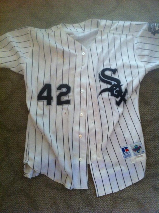 SoxNerd's tweet photo. #WHITESOX BIRTHDAY THREAD FOR DECEMBER 29TH. LEADING OFF…
#SCOTTRUFFCORN (1969): Right-handed pitcher was the last player to wear 42 before #MLB retired the number in honor of #JackieRobinson. This is one of his jerseys / MORE https://t.co/gE8WjnXof3