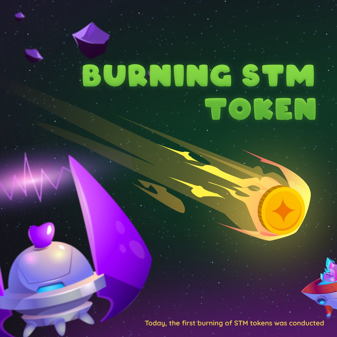 🔥📣 Fourth $STM Token Incineration

🔥 Exciting news for our incredible Stellum #community! We've just executed another burn of $STM tokens, totaling 12,500,000 this time around. Our unwavering commitment remains, reinforcing $STM's stability, bullish momentum, and foundational