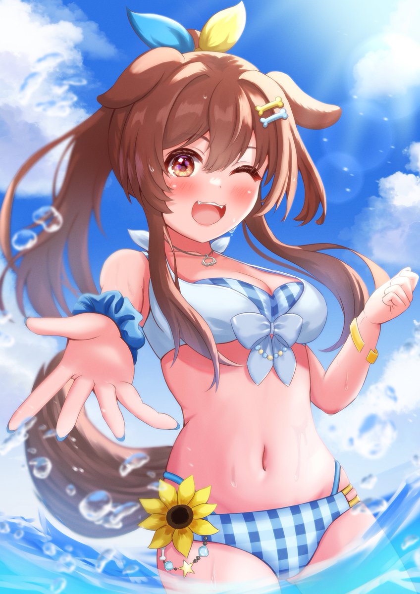 戌神ころね 「今年もころさん尽くしの一年だった!来年も自分のペースで描いていきます!#2023」|海夜【ミヤ】ちくわ大明神のイラスト