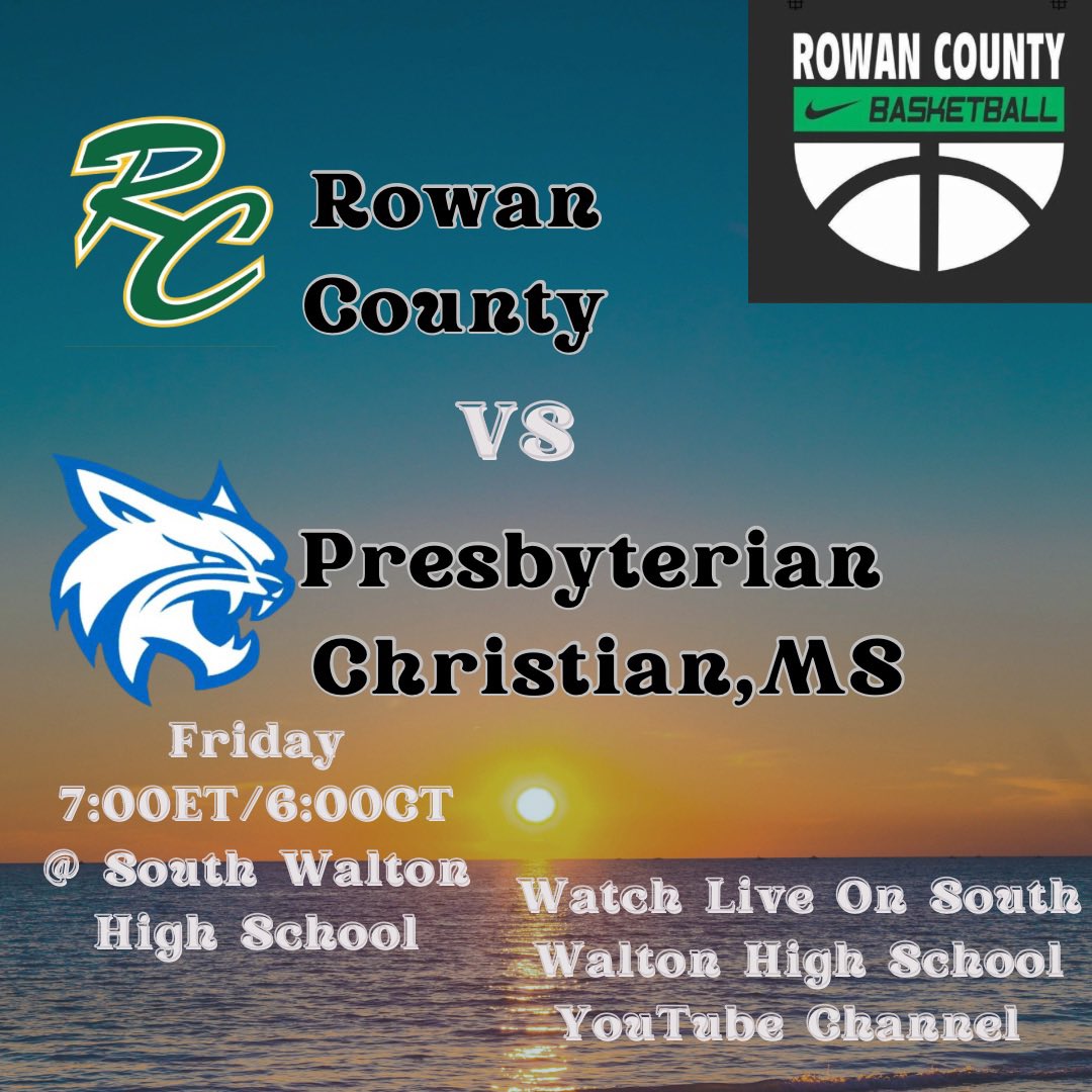 Championship Day at the Hilton SanDestin Beach Blowout! The Vikings will take on the Bobcats of Presbyterian Christian out of Mississippi. Game will tip off at 7:00ET/6:00CT approximately. You can also watch live on the South Walton High School Channel.