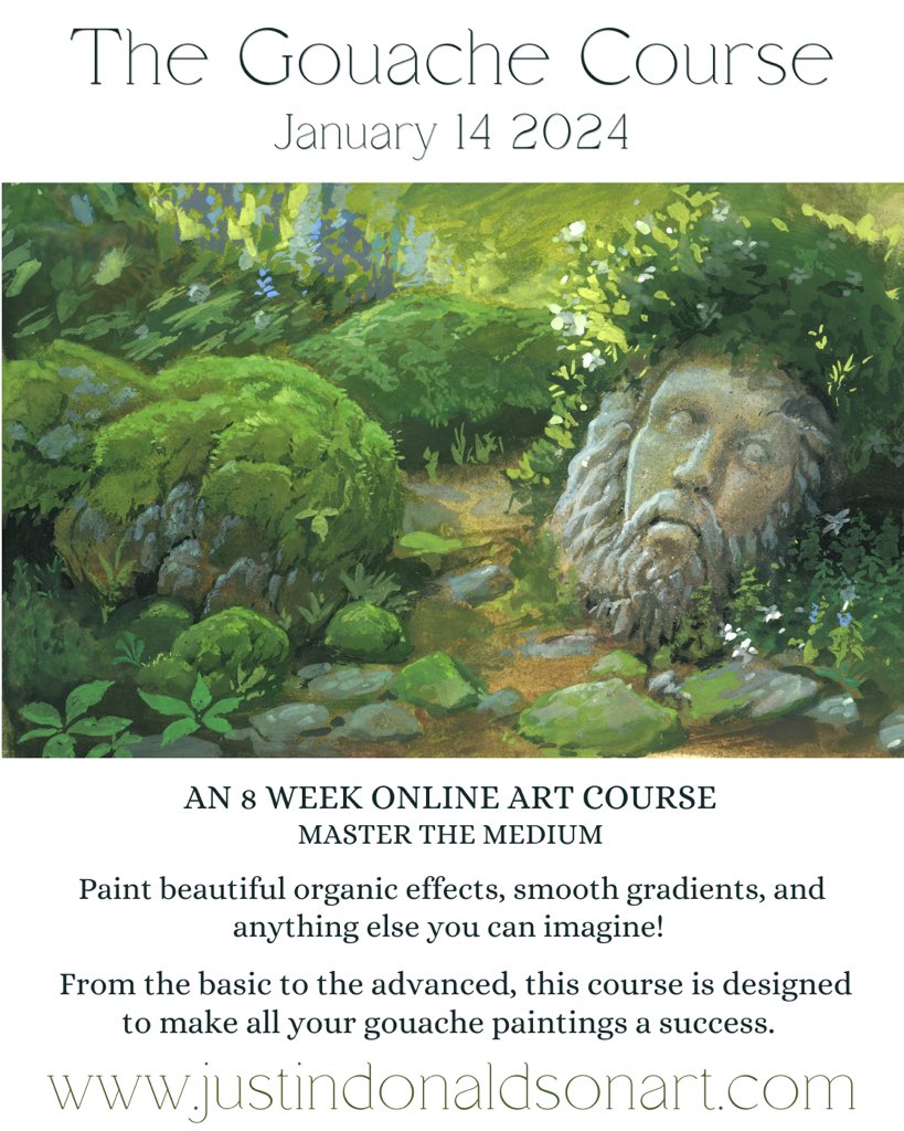 JDonaldson_art's tweet photo. 🌱GIVEAWAY🌱to celebrate the opening of class registration I’m giving away a chance to audit my gouache class. Just like, comment and RT for your chance to win. https://t.co/R2XInRyzQ4
