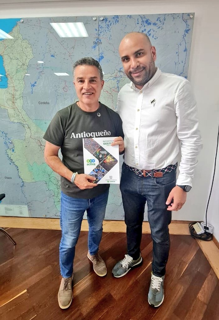 anibalgaviria's tweet photo. ¡@ActivaCo llegó para quedarse!

Nos sentimos muy ORGULLOSOS de los resultados de la Empresa de Parques y Eventos de Antioquia: 3.000 MILLONES de utilidad y más de 4.400 eventos realizados en los 125 municipio. UNIDOS consolidamos una institución fuerte para el FUTURO. https://t.co/BzZdrpJUVg