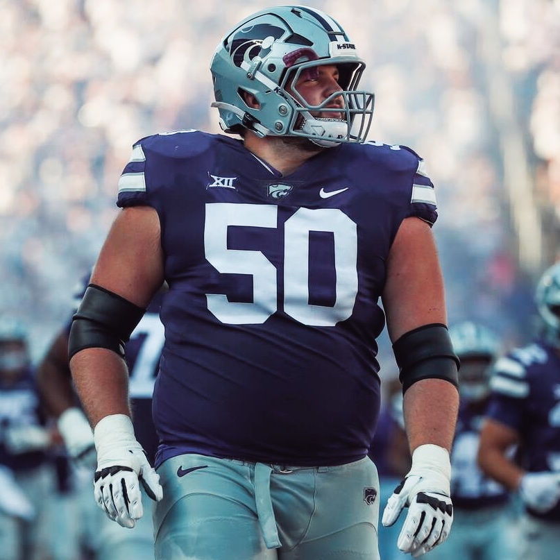 Kansas State OL Cooper Beebe in his final career start:

🟣 35 Pass Block Snaps
🟣 Zero Pressures Allowed
🟣 80.8 Pass Block Snaps