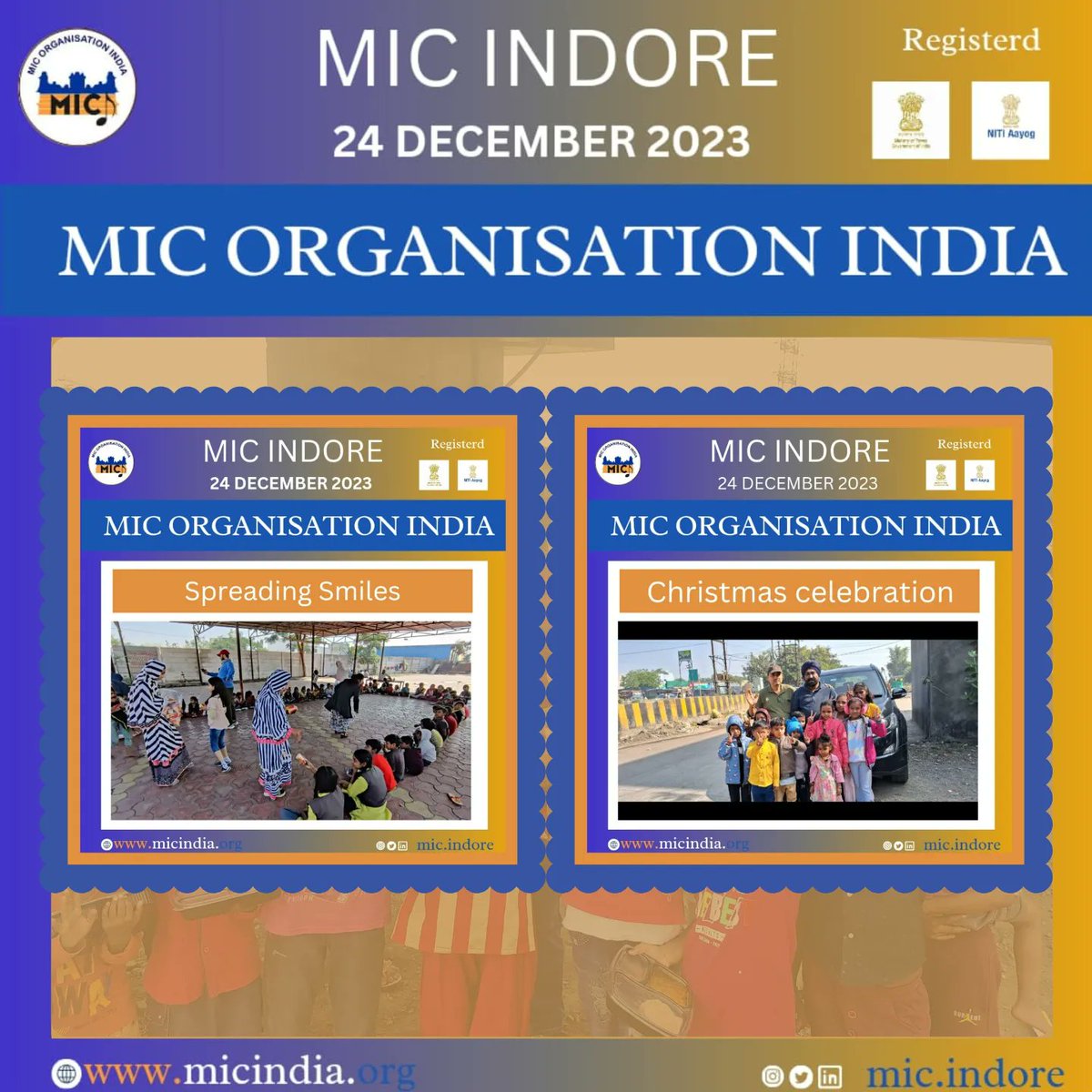 micorganisation's tweet photo. 🅼🅸🅲 🅸🅽🅳🅾🆁🅴
 : 𝐄𝐦𝐛𝐫𝐚𝐜𝐢𝐧𝐠 𝐭𝐡𝐞 𝐟𝐞𝐬𝐭𝐢𝐯𝐞 𝐬𝐩𝐢𝐫𝐢𝐭 𝐚𝐭 𝐌𝐈𝐂 𝐎𝐫𝐠𝐚𝐧𝐢𝐳𝐚𝐭𝐢𝐨𝐧 𝐈𝐧𝐝𝐢𝐚  𝐚𝐬 𝐰𝐞 𝐜𝐞𝐥𝐞𝐛𝐫𝐚𝐭𝐞 𝐂𝐡𝐫𝐢𝐬𝐭𝐦𝐚𝐬 𝐖𝐢𝐭𝐡 𝐛𝐨𝐮𝐧𝐝𝐥𝐞𝐬𝐬 𝐣𝐨𝐲! 
#𝐂𝐡𝐫𝐢𝐬𝐭𝐦𝐚𝐬𝐂𝐞𝐥𝐞𝐛𝐫𝐚𝐭𝐢𝐨𝐧 #𝐌𝐈𝐂𝐈𝐧𝐝𝐢𝐚𝐍𝐆𝐎 https://t.co/pG5lUawmj4