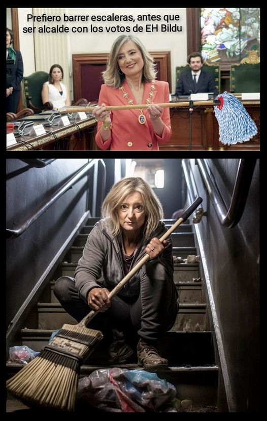 Goiko fotomuntaketa anonimo da, behekoa, <a href="/grafismo/">grafismo</a> -rena.
El fotomontaje de arriba es anónimo, el de abajo, de <a href="/grafismo/">grafismo</a>