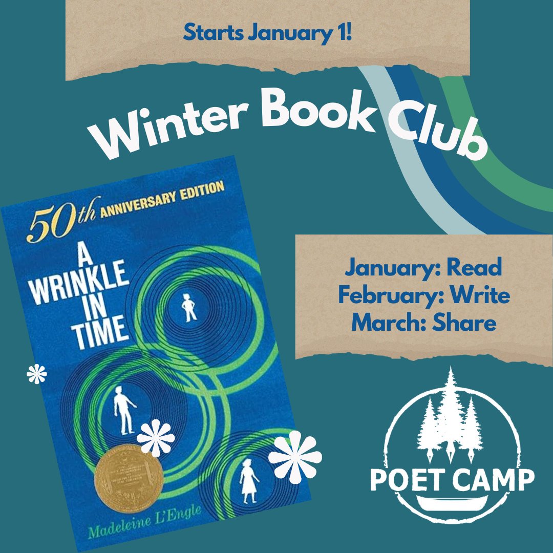 Excited to be tessering in the new year! Join us? poetcamp.com/bookclub