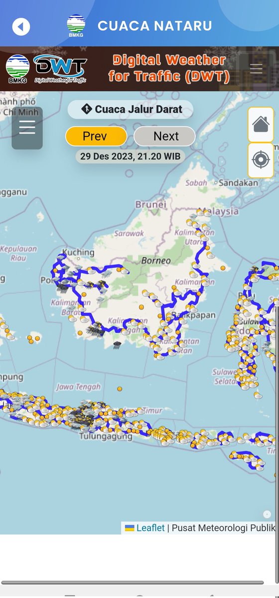 adiatmadi's tweet photo. @InfoHumasBMKG Halo, izin menginformasikan di aplikasi BMKG pakai basemap OpenStreetMap tapi belum ada kreditnya. Mungkin timnya bisa mengecek halaman ini (https://t.co/eby9Zji6TC?). https://t.co/mNoWMO8yuZ