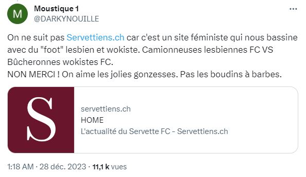 SarahRempe's tweet photo. Autant on a l'habitude d'en entendre des gentillesses quand on est "boudin à barbe" - que j'appelle plus volontiers footballeuse, mais là, c'est un champion de classe mondiale. Mais il paraît qu'en 2024 ça disparaît tout ça. Vivement. https://t.co/zeSJtur3Jf