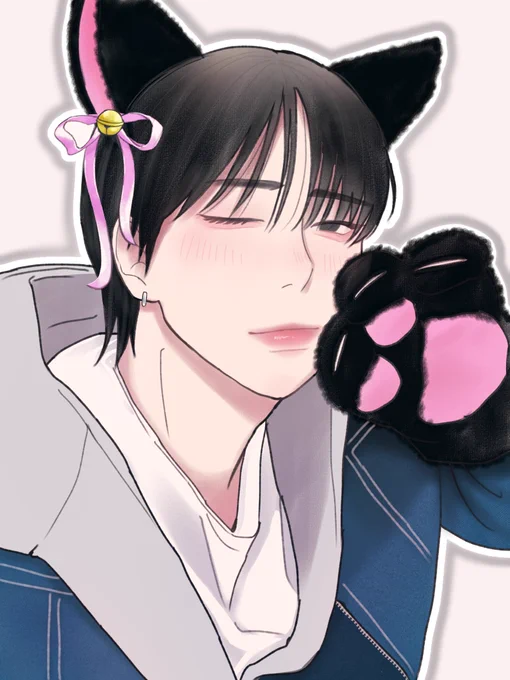 ねこトレカ楽しみすぎ! #onepactfanart #윤종우