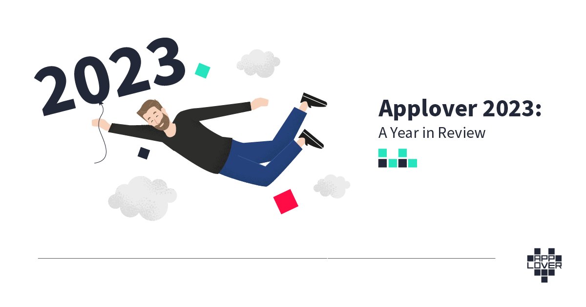 🚀 #Applover's 2023: A transformative year! We leaped into #healthtech, earned spots in Clutch 1000 & 'FT 1000,' and launched our #KeepITHealthy Podcast. Proudly embracing 2024 with a 20% growth target! 🌟 hubs.ly/Q02dW2CK0 #YearInReview #Innovation