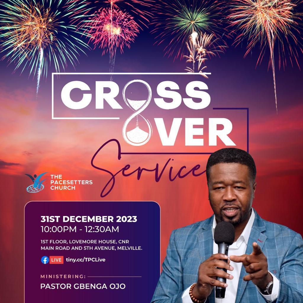 Let's cross over to 2024 with God and not only by our strength 

#crossover 
#tpc
#God