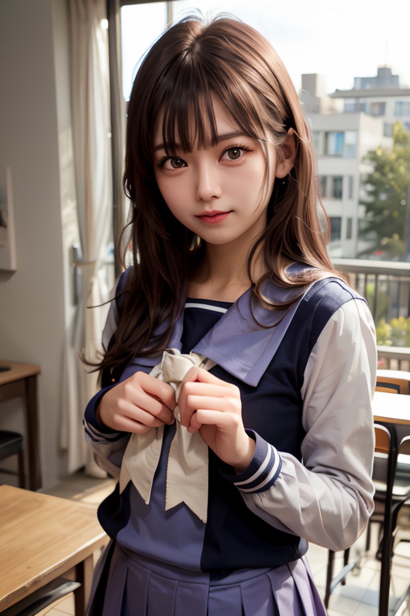akaneaka303's tweet photo. 明日は多めに投稿しようかな🤔
いやでもアメトークもあるな…
悩ましい。
I'll post a lot tomorrow.🤔
If only I could.
#AIグラビア #AI美少女 #AIart #StableDiffusion #japanesegirl #AIgirlscollection #cosplay https://t.co/a13isLEIuJ