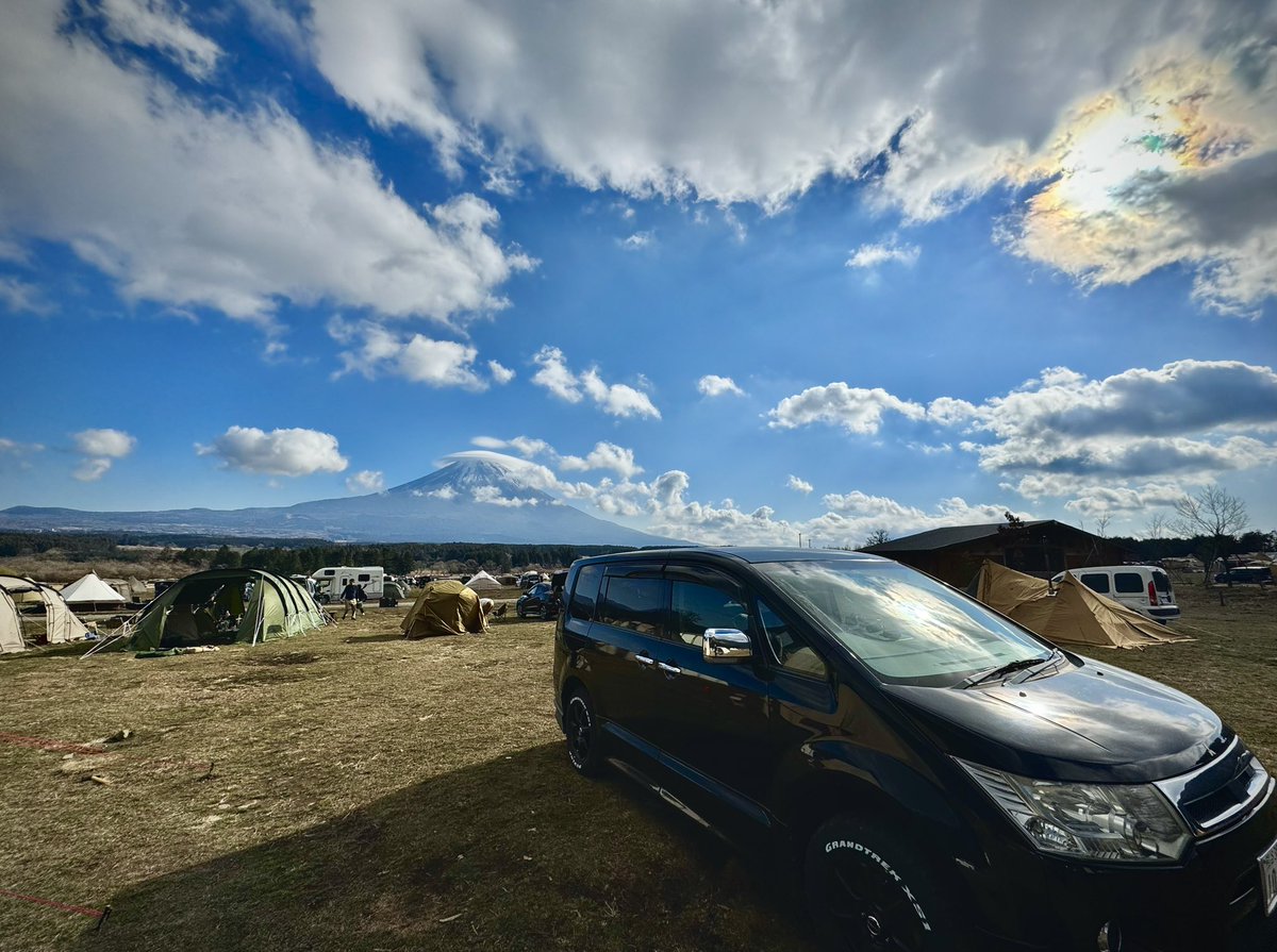 富士山のすごいところは色んな表情を見せてくれるところ。