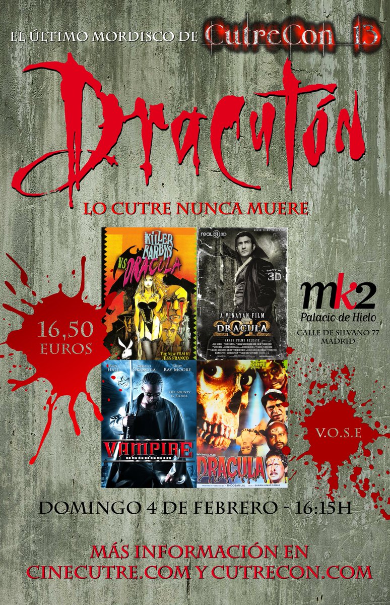 Cinecutre / CutreCon / SalaZeta tweet media