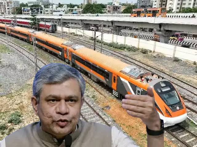 gondapost's tweet photo. मनकापुर में रुकेगी भगवा रंग की ट्रेन। बस्ती से मनकापुर, कटरा व रामघाट हाल्ट रेलवे स्टेशन होते हुए अयोध्याधाम जाएगी ट्रेन। आगे पीछे दो इंजनों के साथ 130 की स्पीड से चलेगी ट्रेन। #pushpulltrain https://t.co/dvvt0DGpzt