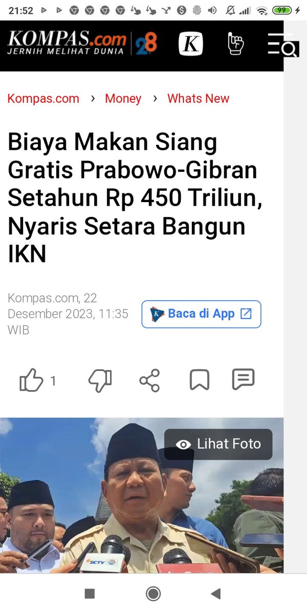 Makan gratis dgn menaikan pajak?
<a href="/gibran_tweet/">Gibran Rakabuming</a> 

Makan gratis untuk Anak2 ortunya tepok jidat pajak selangittt🤣
.
Satu Sarjana untuk Keluarga Miskin sampai kerja
👆Ini solusi CERDAS entaskan kemiskinan
#GanjarMahfud2024  

Masuk akal gak?
E N G G A K🙄
amp.kompas.com/money/read/202…