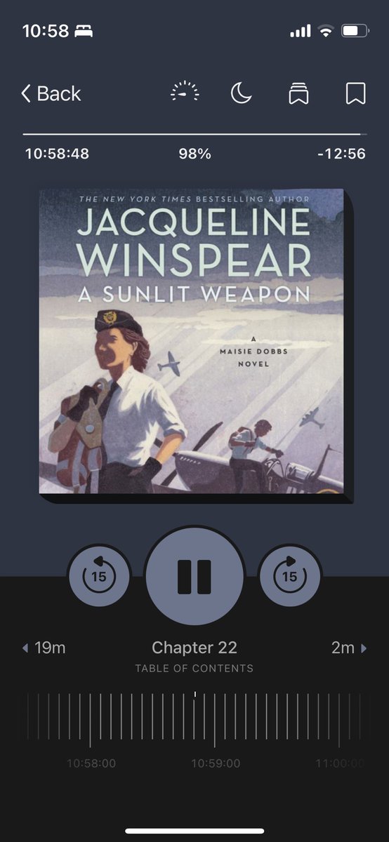 eliabroadbk's tweet photo. I didn’t even realize that this was the last in the series! Loved all the strong women. Really a delight. https://t.co/BAxUqR12e1