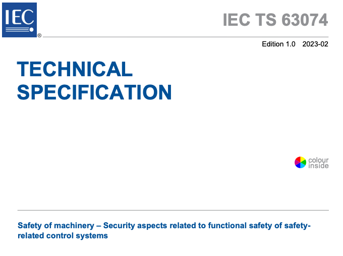 ICYMI: Some new OT security related standards have been released this year by <a href="/IECStandards/">IEC</a>: 

IEC 62351-3:2023 
lnkd.in/dek7Fuc9

IEC 62351-9:2023 
lnkd.in/dHZ9T3ma

IEC TS 62351-100-4:2023
lnkd.in/d38mUa76

IEC TS 63074:2023 
lnkd.in/dKnTJ5_6