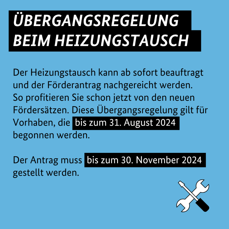 BMWE_'s tweet photo. Höhere Förderung für den Heizungstausch: Mit bis zu 70% werden Bürgerinnen und Bürger ab sofort beim Einbau einer neuen, klimafreundlichen Heizung unterstützt. Alle Details: https://t.co/6aFnLV16za