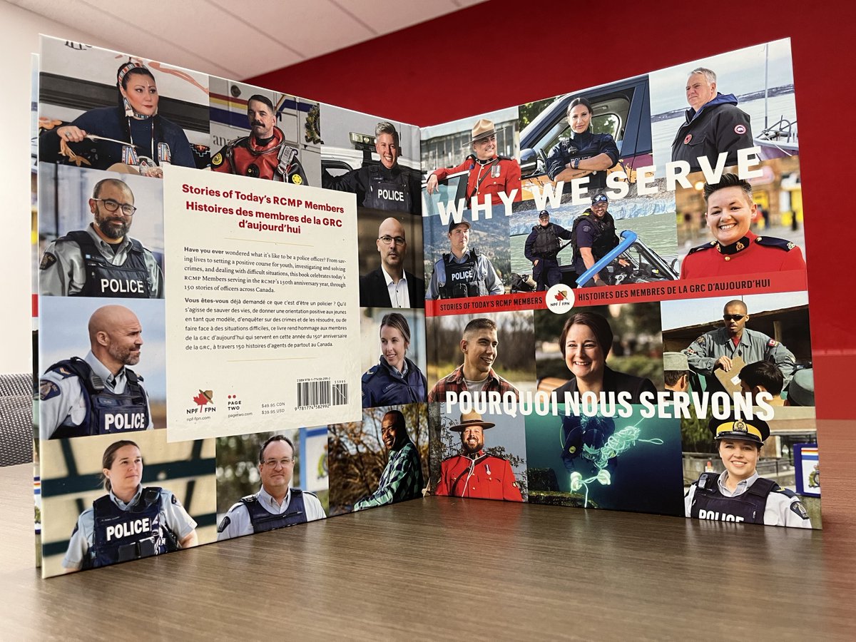 This holiday, cozy up with 150 heartwarming stories of RCMP Members in our 'Why We Serve' book! Each story is a testament of the dedication of the Members of the RCMP who selflessly serve our communities. Get your copy today! whyweservebook.ca #WhyWeServe #HolidayReads