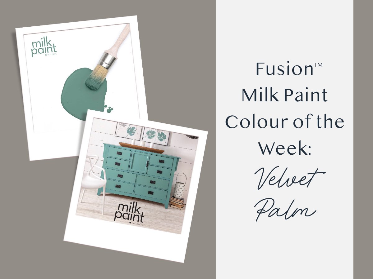 Fusion Mineral Paint in Highlander. Let's get to know this color. 