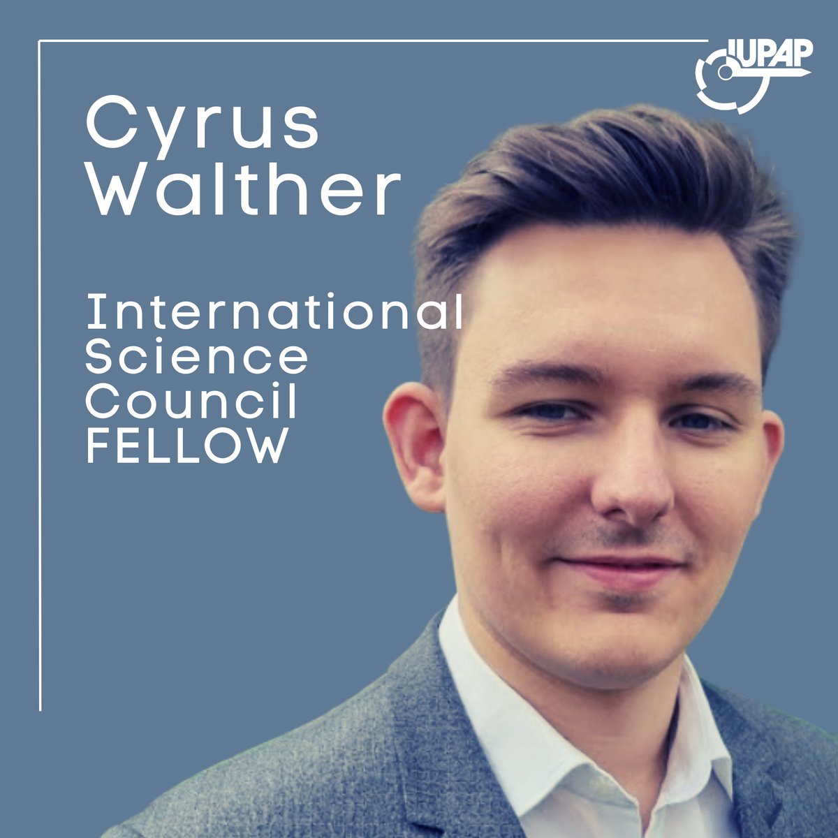 Let's end the year with another great news for IUPAP! Cyrus Walther , @IAPS_physics and Chair of the IUPAP Affiliated Commission of Physics Student - AC5 has been appointed as a Fellow of the @ISC for outstanding contributions to the promotion of science as a global public good