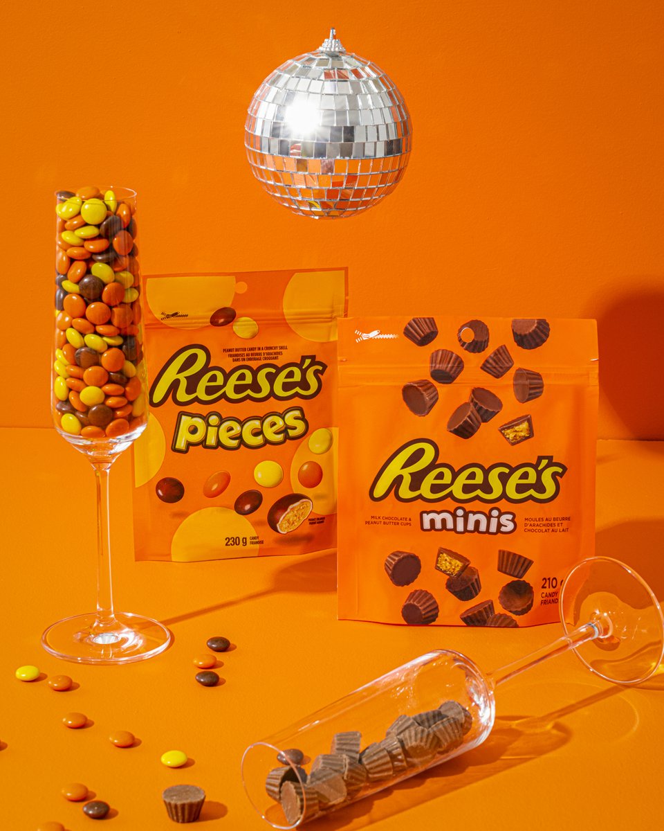 Get ready to kick off the new year in the sweetest way with REESE'S PIECES and REESE'S Minis! 🎊🧡

#Reeses #ReesesCanada #ReesesPieces #ReesesMinis