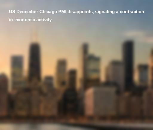 News: US December Chicago PMI Falls Below Expectations

Influence: Bearish ⭐⭐⭐⭐
Investment: Consider caution in the market as the Chicago PMI indicates a contraction in economic activity. #ChicagoPMI #EconomicActivity