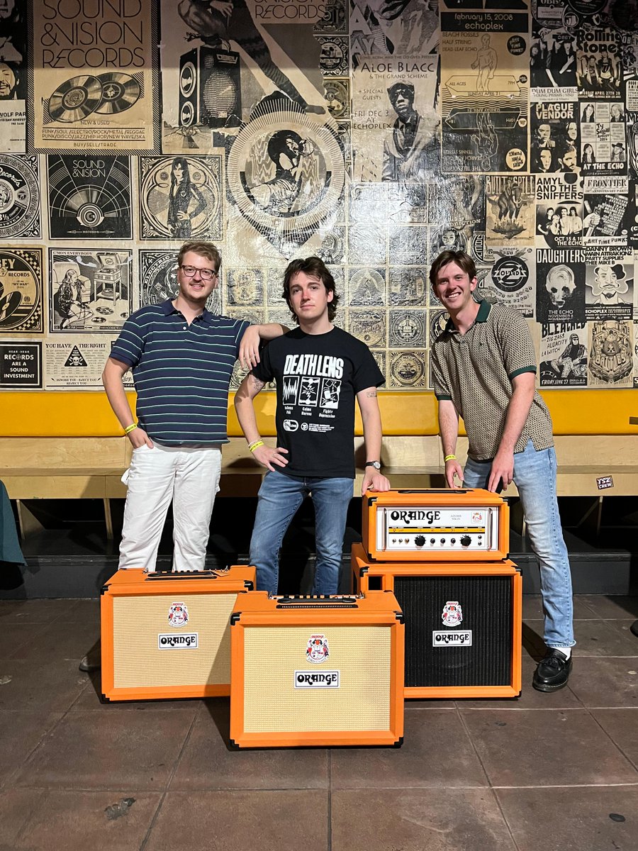 “Orange amps have become a staple of our sound in the studio and on the stage. From bright cleans to warm crunch and heavy distortions, Orange’s versatility has proved critical in shaping our sound over the years.” - The Crystal Casino Band