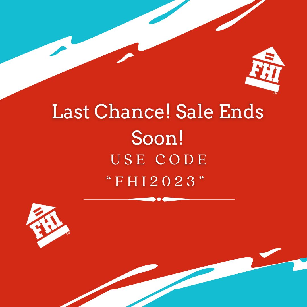🌟LAST CHANCE TO SAVE 20% OFF WITH CODE FHI 2023🌟

Shop Now➡️buff.ly/2qxYN6L 

#Education #FairHousing #YearEndSale #LockInPricing #InvestInKnowledge