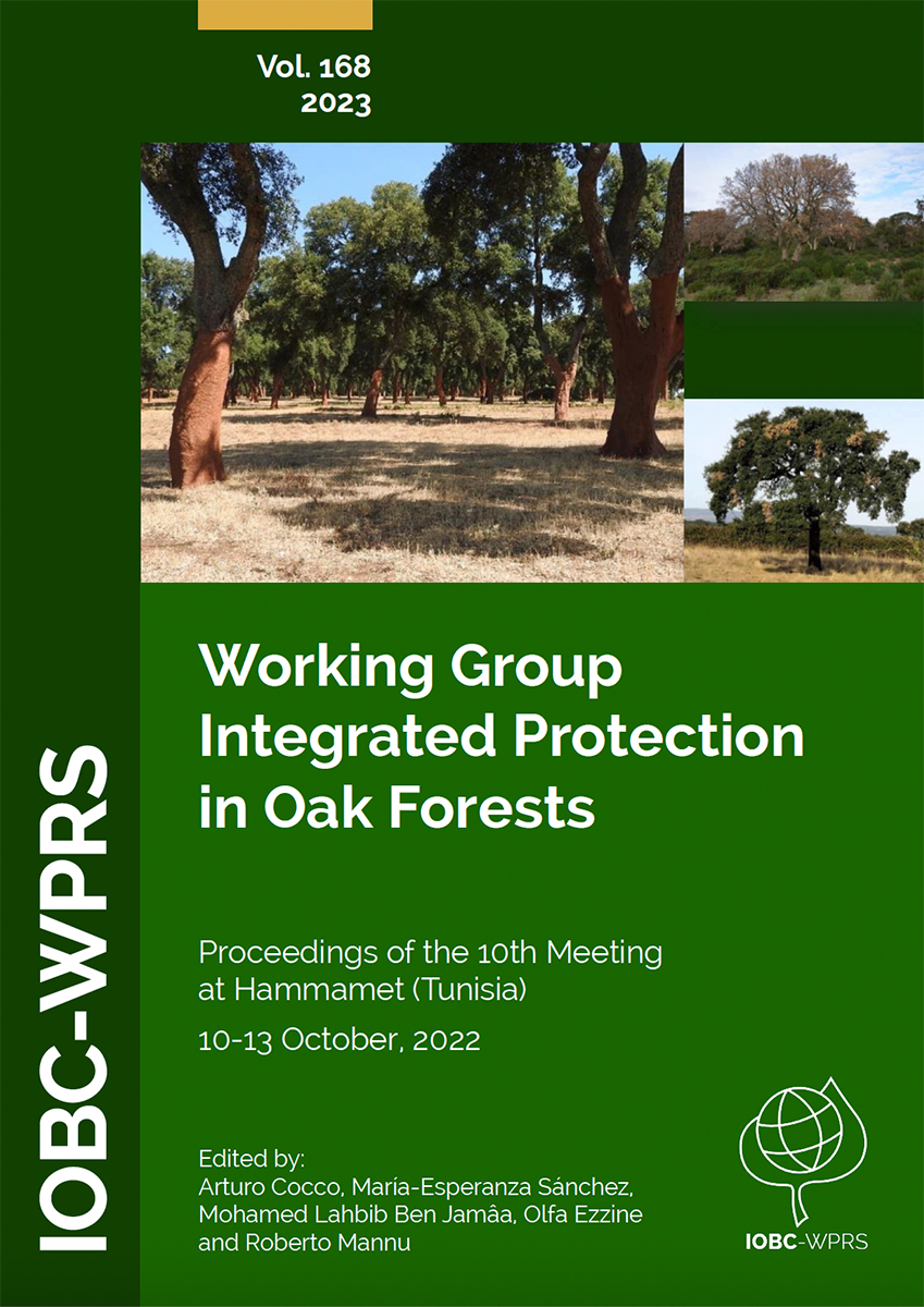 Recently published, IOBC-WPRS Bulletin Vol. 168, 2023:
Working Group “Integrated Protection in Oak Forests”.
Proceedings of the 10th Meeting at Hammamet (Tunisia), 10-13 October, 2022. iobc-wprs.org/product/iobc-w… (free for members)
#BioControl #IPM #PlantHealth