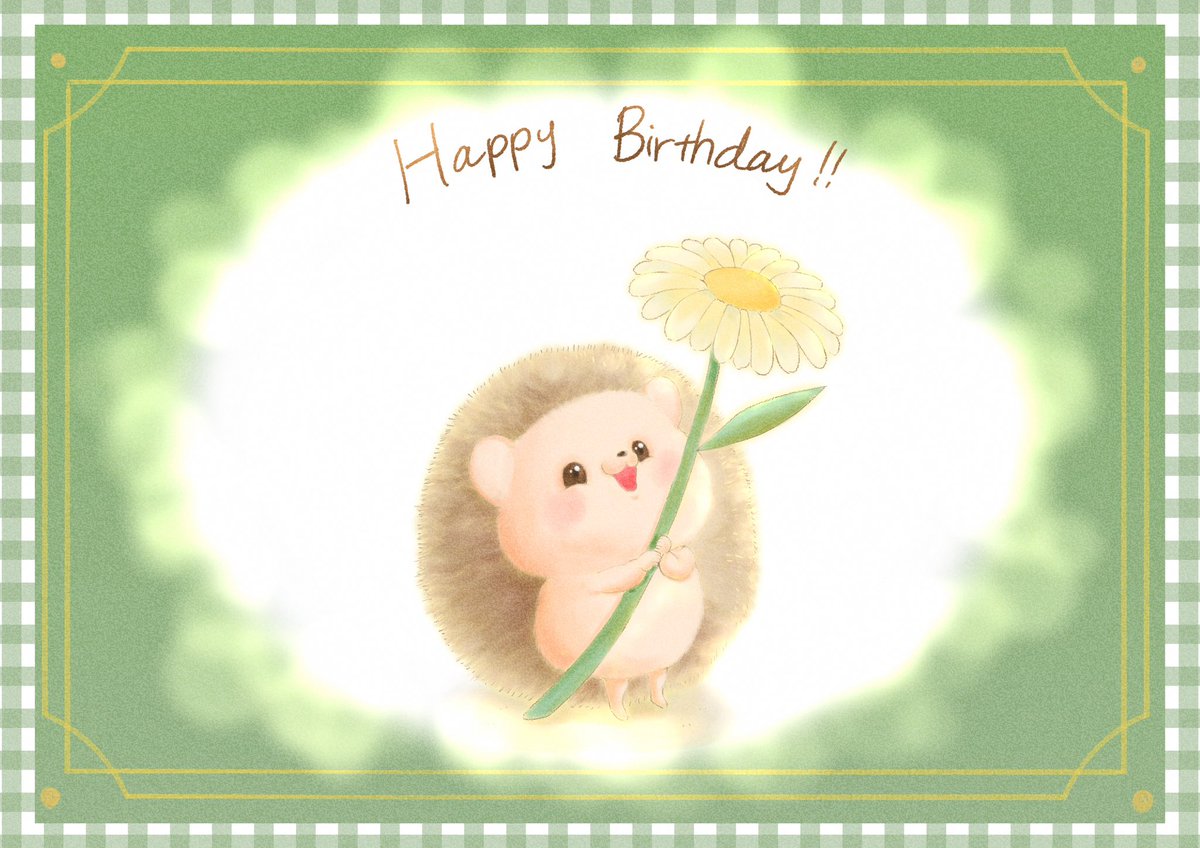 hedgehog777777's tweet photo. 風船🎈消えましたが、たくさんのお祝いありがとうございました🦔⋆͛
全てお返ししたつもりですが、抜けがあったらすみません💦
それではおやすみまたあした*˙︶˙*)ﾉ"
🌾イラストは某絵師様より頂きました🦔⋆͛ https://t.co/qc9vth1nAG