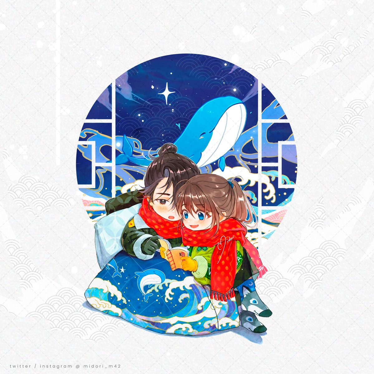 Midori_m42's tweet image. psst they are studying how to properly celebrate a birthday  * Feelings are running high *
#ximang #余污